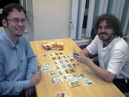 Uwe Rosenberg und Hagen Dorgathen